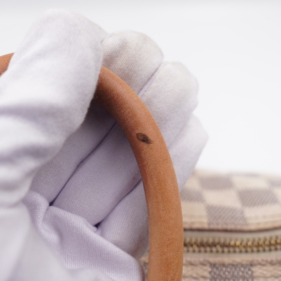 CA02 💚 Louis Vuitton Damier Azur Speedy 25 Handbag - Picture 12 of 15